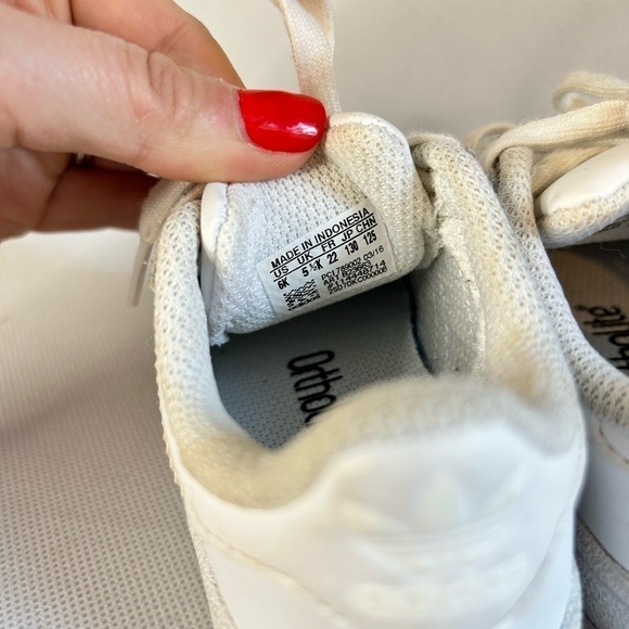 Adidas Superstar toddler sneakers shell toe size 6 white - Picture 5 of 6